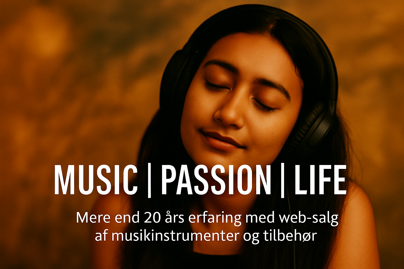 Best Music – digitalt forsidebanner med slogan